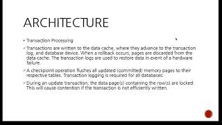 Sybase ASE Overview [upl. by Gniliem]