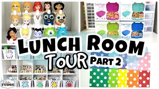 Lunch Room Tour  A CRAZY Amount Of Food Picks Good2Grow Toppers Napkins Pt 2 [upl. by Adirahs]