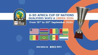 U20 AFRICA CUP OF NATIONS QUALIFIERS WAFU A LIBERIA 2024 GUINEA BISSAU VS GUINEA [upl. by Gerdi]