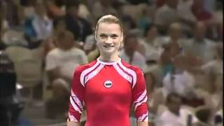 Svetlana Khorkina  Floor Exercise  2004 Olympics Team Final [upl. by Hyatt]