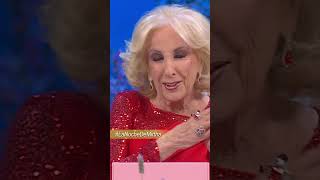 El susto de Mirtha Legrand durante su cumpleaños quotQuedé sugestionadaquot [upl. by Chrisy]