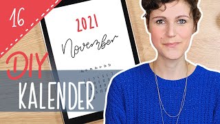 DIY WANDKALENDER schnell und minimalistisch  Geschenkidee [upl. by Ginnifer]