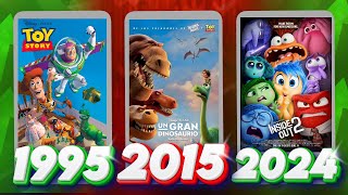 Todas las películas de Disney Pixar 1995 – 2024 [upl. by Hyacintha]