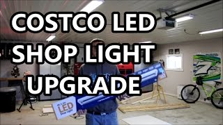 Upgraded to Costco LED Shop Lights in my garage [upl. by Sucerdor]