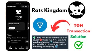 Rats Kingdom Verify Failed Solution  Rats Ton Transection Failed Solve  Rats Kingdom [upl. by Nieberg242]