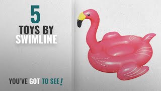 Top 10 Swimline Toys 2018 Swimline Giant Flamingo Pool Float [upl. by Nyluqcaj]