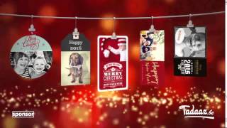 Televisiespot Tadaaz kerstkaarten 2015 [upl. by Oina]