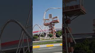 Flying aces Ferrari world [upl. by Ardnossac839]