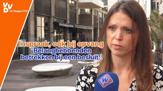 Inspraak ook bij opvang  Haagse VVD [upl. by Gnahc467]