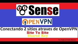 Video 13 Pfsense OpenVPN Site 2 Site Shared Key [upl. by Elie]