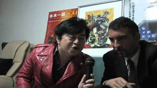 Mizuki Ichiro and spanish Amir Garcia duet singing Mazinger Z in Japan [upl. by Durman261]