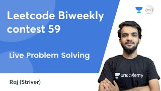 Leetcode Biweekly Contest 59  Live Problem Solving  Raj Striver [upl. by Muns198]