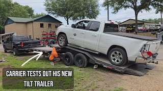 Tilt Trailer PROBLEMS 🤔 Seems like MORE work 🥴 Crash Course [upl. by Twedy741]