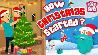 How CHRISTMAS Started   The Dr Binocs Show  Best Learning Videos For Kids  Peekaboo Kidz [upl. by Adneral]