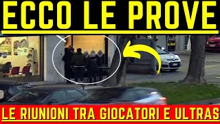 ECCO LE IMMAGINI SHOCK DOVE SI INCONTRAVANO DIRIGENTI E GIOCATORI CON ULTRAS [upl. by Guyon]