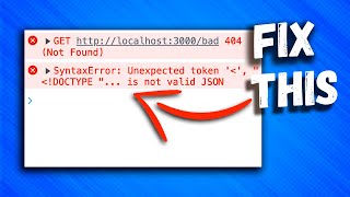 How to fix the JSON parse error [upl. by Aidul]