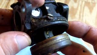 TroyBilt Chipper Vac Carburetor Repair Part 1 of 2 [upl. by Janifer]