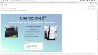 Craigslist Security Guard Job Scams [upl. by Tia]