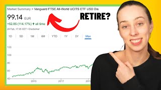 How to RETIRE off VWRL  How much would you need to invest [upl. by Kong]