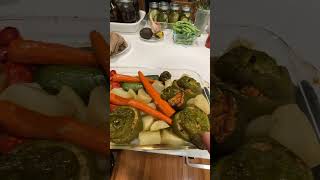 Vegan GreekRecipe Gemistá Stuffed Vegetables Recipe in description [upl. by Sylvan]