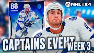 WEEK 3 NHL 24 HUT CAPTAINS EVENT EVERYTHING YOU NEED TO KNOW [upl. by Kwan]