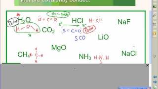 Polar vs NonPolar BONDS and Polar vs Nonpolar MOLECULES [upl. by Aryamoy]