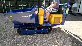 Canycom S100 Swivel Tracked Dumper BRAND NEW UNUSED [upl. by Tai]