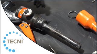 How to service hydraulic crimping and press tools YCP120C and YCP240C [upl. by Uliram]