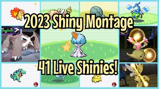 Shiny Compilation 2023 41 Live Shiny Pokemon Found Across Second and Third Gen [upl. by Diraf]