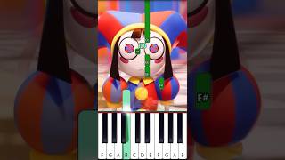 The Amazing Digital Circus  Ending Theme  piano tutorial [upl. by Giliane]