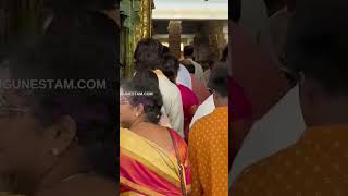 Actor Srikanth In Tirumala Queue With Family [upl. by Ayekan68]