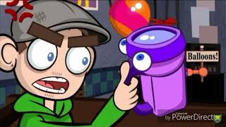 Jacksepticeye all Five nights at freddy 15 Animation [upl. by Gayleen]