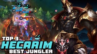 Wild Rift Hecarim  Top 3 Hecarim Gameplay Grandmaster Ranked [upl. by Xerxes769]