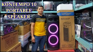 KONZERT KONTEMPO 10 UNBOXING DEMO REVIEW AND SOUNDS CHECK [upl. by Hamlin]