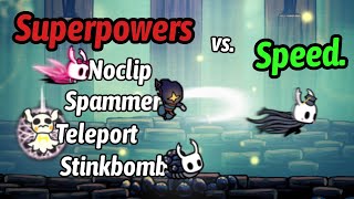 Hollow Knight  Speedrunner vs 4 Hunters with NEW Superpowers [upl. by Ahola]