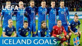 Icelands top five European Qualifiers goals [upl. by Scotty]