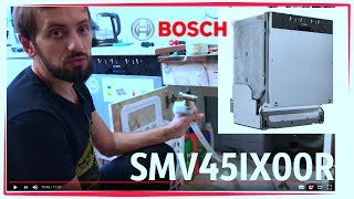 Как установить посудомоечную машину самостоятельно Bosch SMV45IX00R встраиваемая [upl. by Armington]