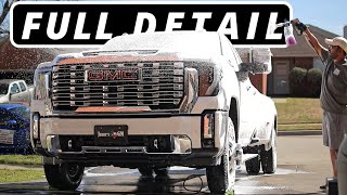 Complete Detailing Washing And Ceramic Coating A New Gmc Denali [upl. by Niall]