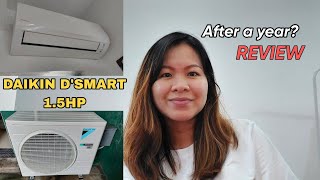 Daikin 15HP DSmart Wall Mounted Split Type Inverter Aircon Review [upl. by Peterman]