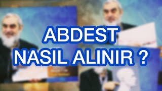 ABDEST NASIL ALINIR PÜF NOKTALARI amp NUREDDİN YILDIZ [upl. by Yrrej17]