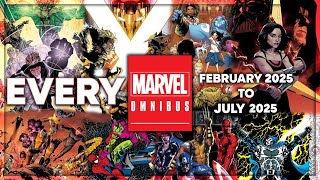 Lets Talk about the New Marvel Omnibus coming in February 2025  July 2025 [upl. by Juta]