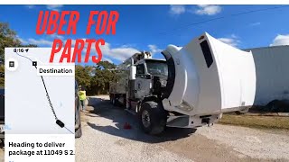 Concrete pumpers life  Uber parts to the rescue for broken pump [upl. by Aerdna]