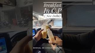 Bhogal ke Chole Bhature  CP cannoughtplace newdelhi  Breakfast Ki Best Place in CP [upl. by Stronski172]