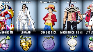 All Shown Devil Fruits In One Piece UPDATED 2023 [upl. by Elehcar991]