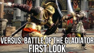 Versus Battle of the Gladiator Free PvP Online Game Watcha Playin Gameplay First Look [upl. by Jerrol]