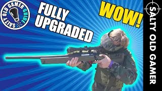 M40A3 Sportline Full Upgrade How To  SaltyOldGamer Airsoft Guide [upl. by Musser928]