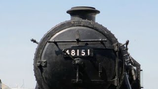 8F 48151 Alfreton Station 260819 [upl. by Yajet]