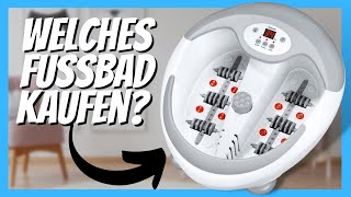 ✅ Fussbad Massagegerät Test ▶ das beste Fusssprudelbad kaufen [upl. by Naejeillib673]