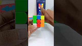 AI Solves Rubiks Cube 🔥🔥 shortsfeed shorts [upl. by Derwood]