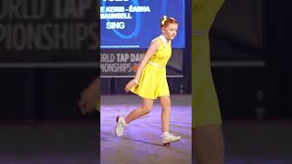 Evanne Kerinamp Eabha Maunsell Duos Children IDO WORLD TAP DANCE CHAMPIONSHIPS 2024 [upl. by Elyagiba]